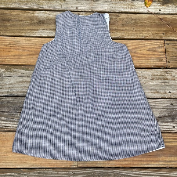 Heavenly Kids Gingham Dress With Auburn Pocket 5T - Picture 4 of 4
